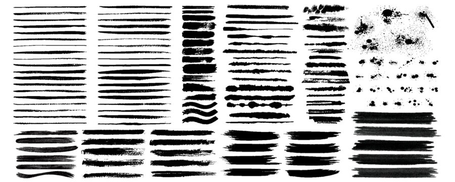 Large set of grunge textures