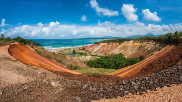 Chamarel Seven Colored Earth Geopark Mauritius