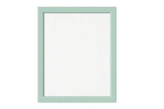 Empty rectangular frame providing copy space for signs, posters, or digital displays, isolated with alpha channel