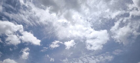 Natural sky and clouds for background