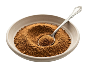 Preparing delicious spice blend kitchen food isolated on transparent background