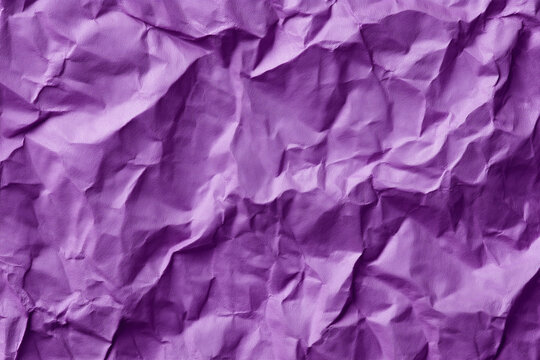 crumpled purple paper texture