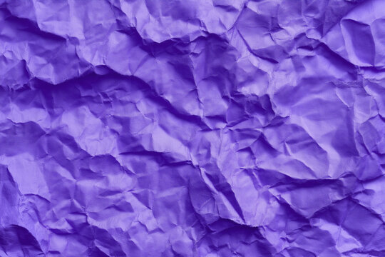 crumpled purple paper texture - Powered by Adobe