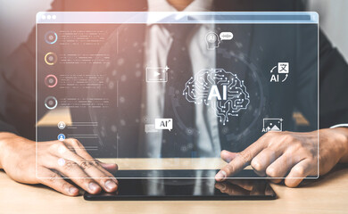 A generative AI dashboard for creating diverse multimedia content. The platform's digital brain can generate images, video, speech, and text, as well as perform language translation. Fermion