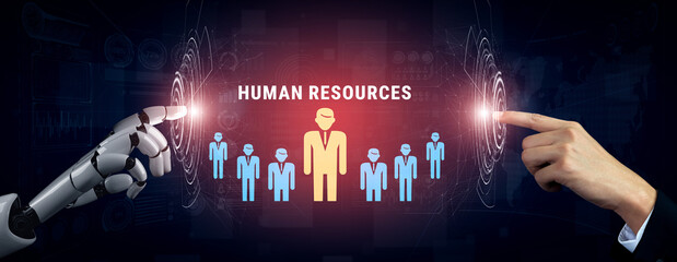AI in Human resources (HR) for corporate leadership and team management. Using AI for recruitment...