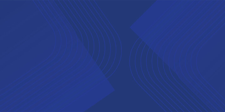 Abstract blue background with glowing geometric lines. Modern blue gradient square shape design. Futuristic technology concept. Suit for brochure, corporate, website, poster, banner, cover modern