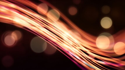 Enchanting christmas light patterns with elegant text overlay. Internet connectivity. Dynamic christmas light spectrum with enchanting sparkle effects. Digital signals. Network traffic.