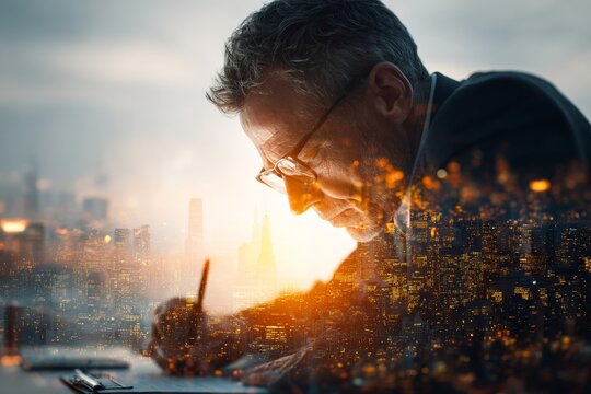 Urban and digital overlay highlights nand flash insights. Market