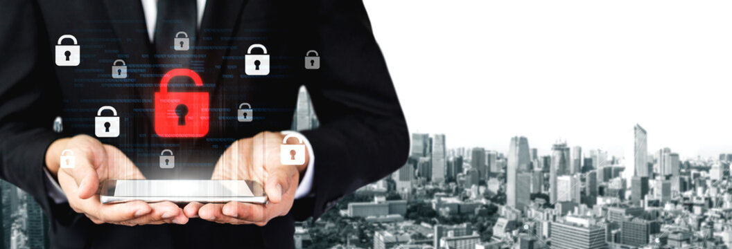 Digital security concept illustrating a cybersecurity breach, with a red unlocked padlock indicating data exposure among secure systems, emphasizing system vulnerability and risk Vouch - Powered by Adobe