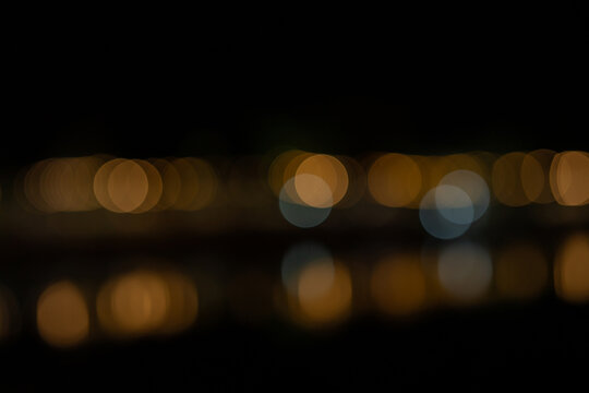 color bokhe lights background.eautiful blurred light bokhe for background material.