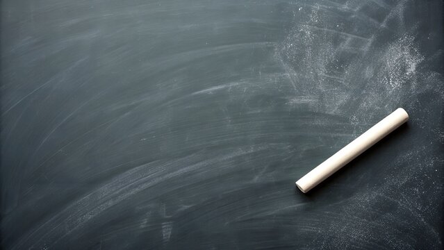 Classic blackboard background ready for your message with chalk, invite learning and creativity with this versatile school or education themed backdrop
