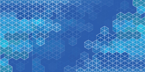 青　テクノロジー　デジタル　模様　背景