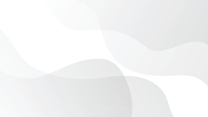 Motion Wavy Background with White Grey Gradient Color