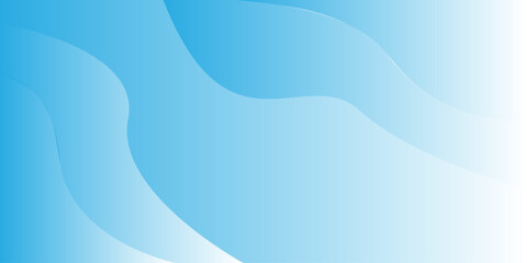 Abstract blue vector background illustration featuring a flowing water curve design with light lines, ideal for a modern web wallpaper or textured art backdrop © ROPA