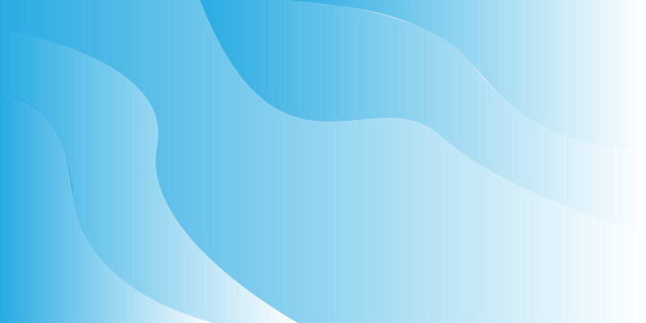 Abstract blue vector background illustration featuring a flowing water curve design with light lines, ideal for a modern web wallpaper or textured art backdrop