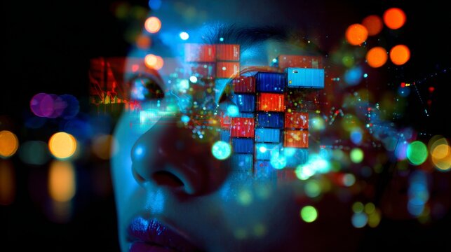 Global commerce encapsulated: vibrant trade dynamics among major economies. Performance metrics. Maritime commerce enclosure: a lively depiction of international trade routes. Market trends.