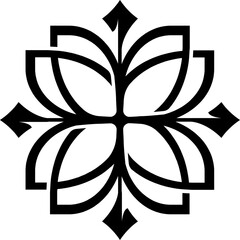 black simple silhouette e cross sigma butterfly classic vector icon logo design