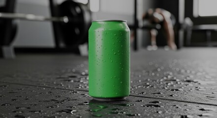 Green Tin Object for Green Screen Editing in Various Scenes