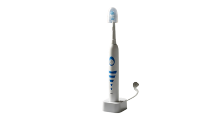 Electric Toothbrush: Modern dental care with a sleek electric toothbrush design, promoting oral hygiene and healthy teeth.