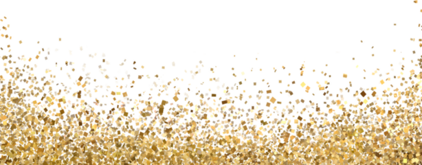 Celestial Golden Starry Frames and Comet Graphic Elements Isolated on White Background for Cosmic Designs, Festive Celebrations, Gold glitter swash shiny  stroke shape, luxury  party element