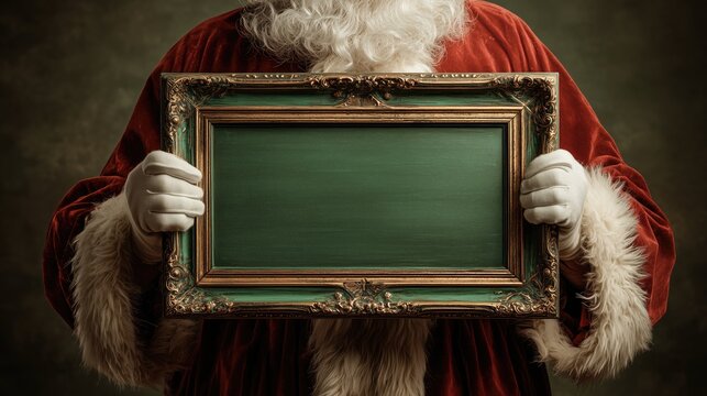 A confident business leader holds a frame representing innovation and new growth opportunities during a corporate hiring event.
