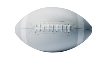 A super realistic mockup of an American football