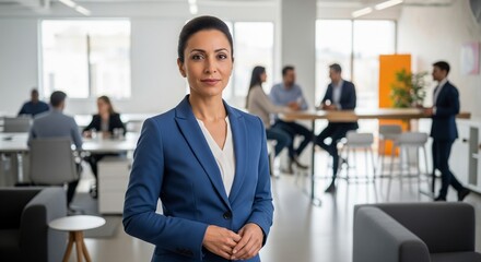 Confident Female Leader Driving Ethical Business Transformation