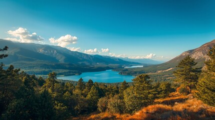 autumn in the mountains