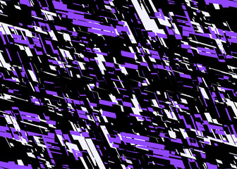 Abstract background with seamless pixel dazzle camouflage pattern