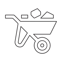 Wheelbarrow Icon