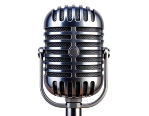 Untitled design - A classic chromegrille lines and polished metallic texture clearly visible, standing upright with simple studio lighting and no background, isolated on a transparent PNG. (2)