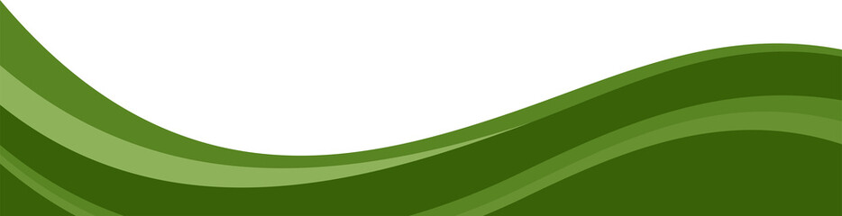 Abstract Green Wave Background for Eco-Friendly Designs