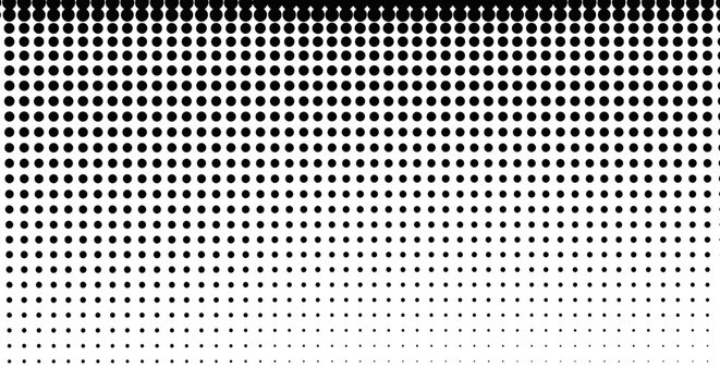 Dynamic Dot Pattern A Gradual Transition from Dense to Sparse Arrangement, Ideal for Modern Designs and Creative Projects