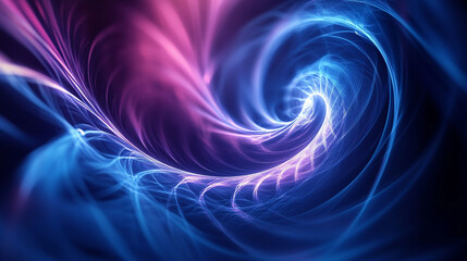 Circular energy pulse radiates outward in a dark void, glowing with vibrant light and dynamic waves, symbolizing power, force, and motion in an abstract cosmic or sci-fi scene.