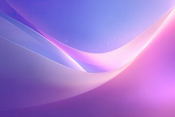 Fototapeta premium Abstract Background With Soft Purple Pink And Blue Gradient Waves