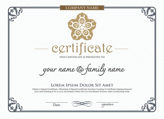 certificate of completion template
