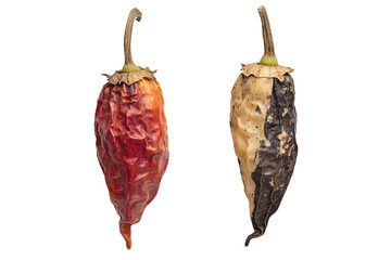 Two Peppers Side by Side PNG