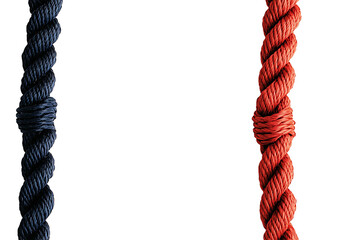 Two Ropes with Space Between PNG