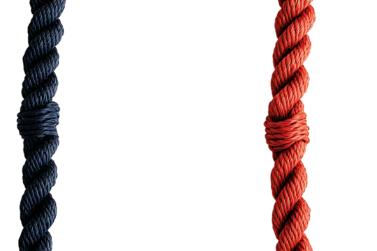 Two Ropes with Space Between PNG