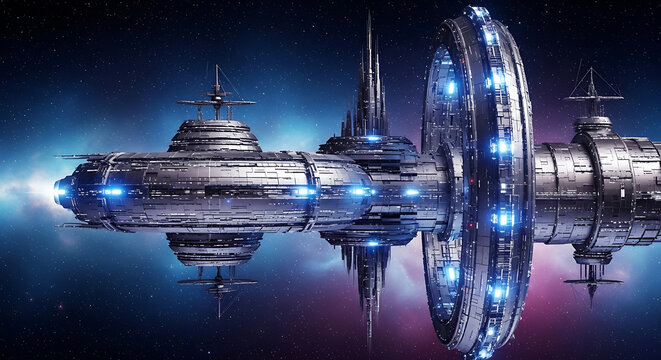 Interstellar Space Station Deep Cosmos Technology