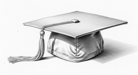 Graduation Cap with Tassel.