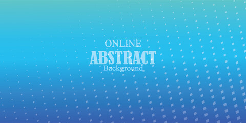  Abstract blue halftone dotted minimal background. Mock up for busines conference announcement. Landing page