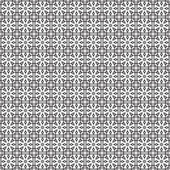 Intricate Geometric Seamless Pattern Floral Ornament Detailed Background Texture