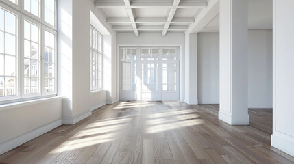 modern interior design illustration concept