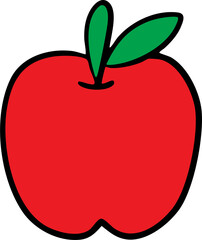 Simple Cartoon Fruits Collection for Design and Education