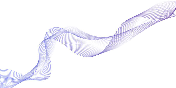 Abstract blue wave line vector white background, modern vector banner template with blue wavy lines, abstract blue wavy lines on light corporate business banner template,