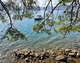 
A section of the outskirts of the small Turkish resort town of Marmaris