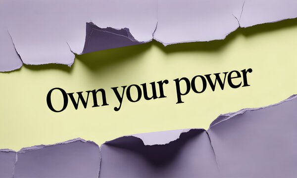 Unleash your potential with this powerful message, inspiring confidence and self-belief in every endeavor, take control and own your power