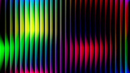 Colorful Abstract Background Design with Light, Shadow, and Vertical Lines. uturistic neon wave pattern, modern digital energy texture design, minimal tech motion wallpaper illustration