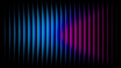 Abstract Cyberpunk Data Tunnel Motion Blur of Purple and Blue Vertical Light Trails Creating a Futuristic Digital Portal